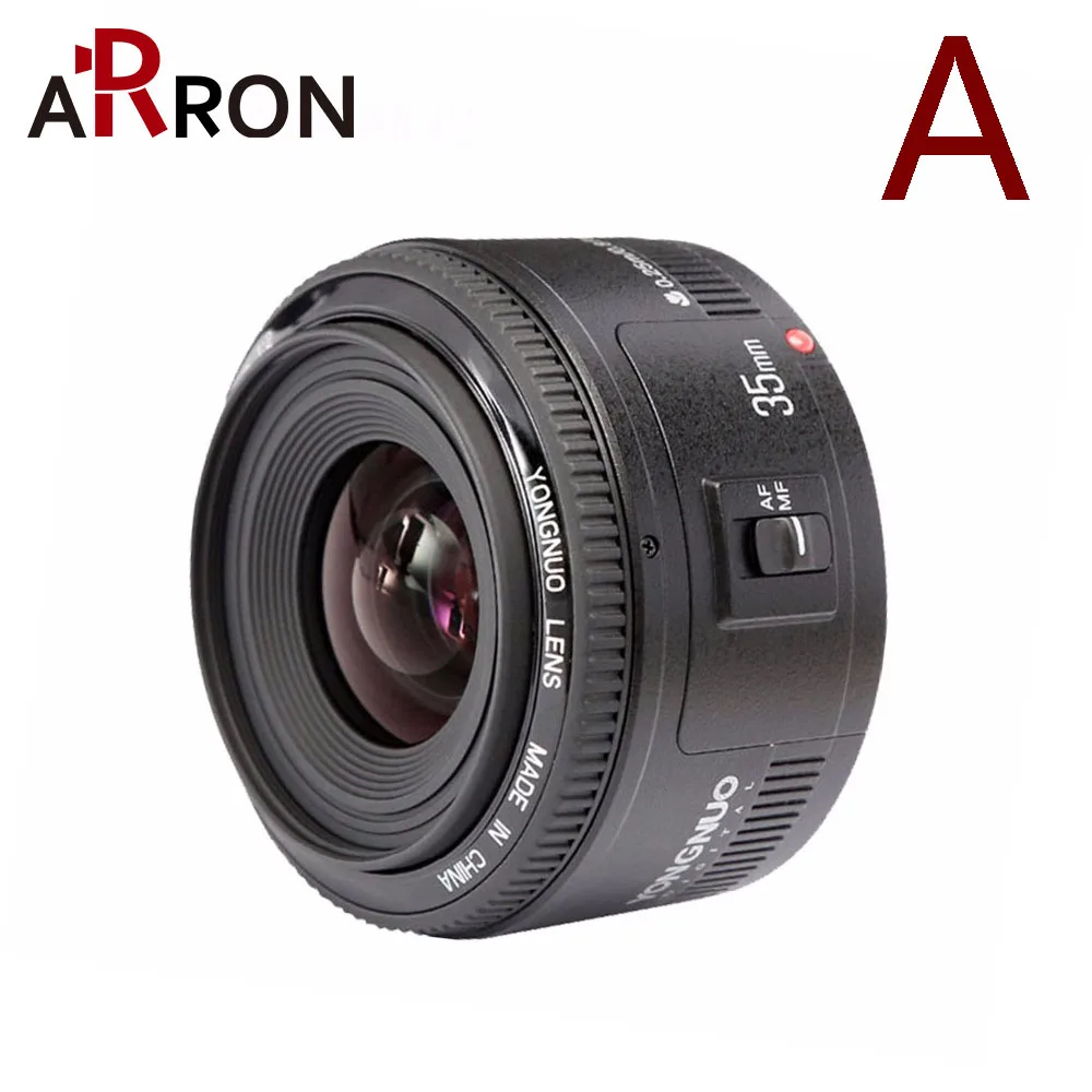 Новый объектив Yongnuo YN35mm F2 с широкоугольным фиксированным объективом dslr для nikon D7100