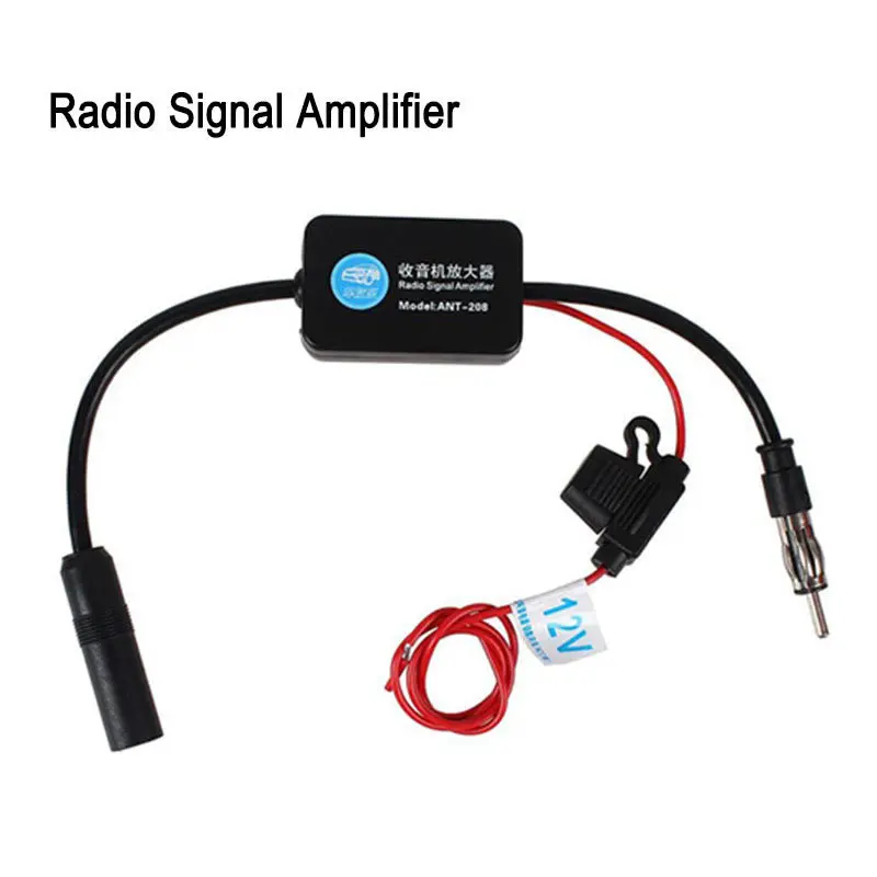 Автомобильная антенна 12 В усилитель радиосигнала|booster amplifier|booster 12vbooster signal |