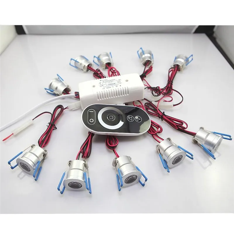 Светодиодный мини-прожектор светодиода с регулируемой яркостью 1 Вт 3 cree AC110V 220 В CE