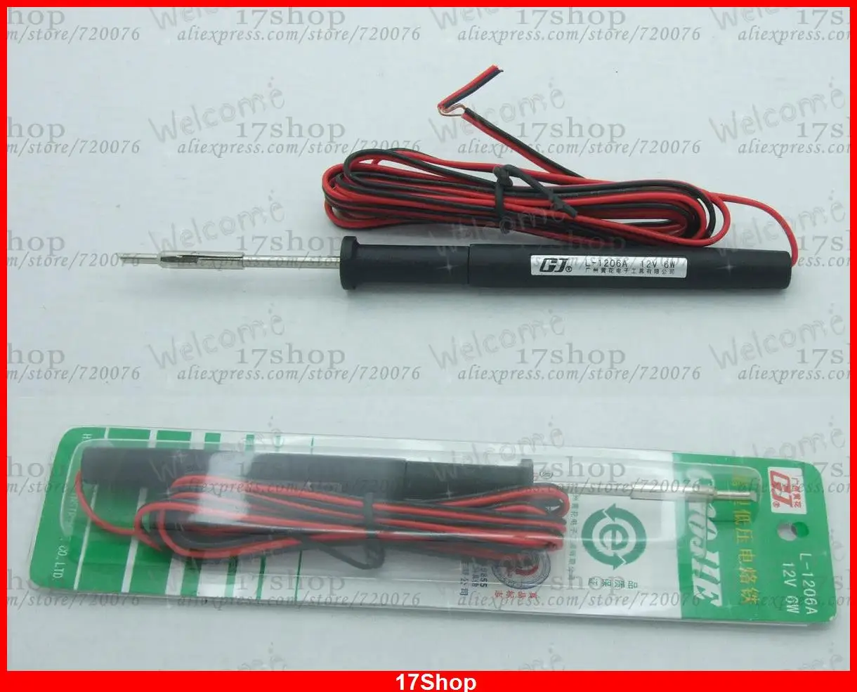 1 шт. AC/DC 6 Вт 12 В паяльник ручка для SMD SMT DIP IC паяльная работа на автомобиле
