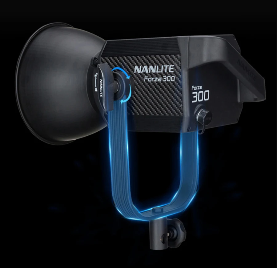 NANLITE Forza 60 Вт 300 Вт светильник для фотосъемки на открытом воздухе 5600K светодиодный моно светильник COB светильник с креплением bowens студийный стробоскопический светильник