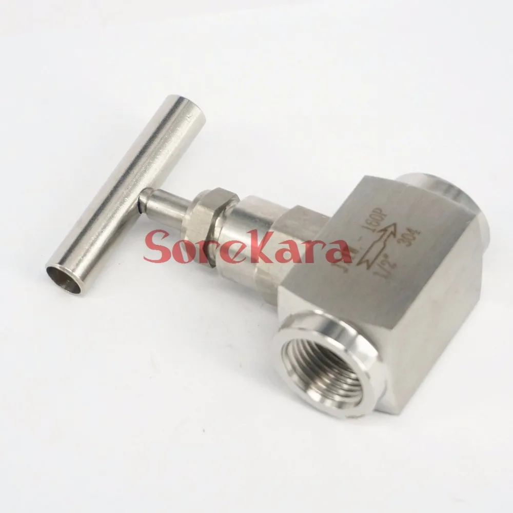Игольчатый клапан 3/4 дюйма BSP с внутренней резьбой из нержавеющей стали 304 |