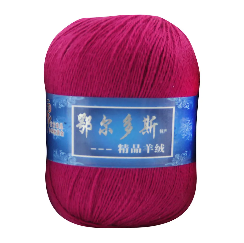 1pc Soft Cashmere Yarn Hand Mongolian Woolen DIY Weave Thread Cotton Yarn Fiber Yarn Hand Wool Crochet for DIY Sweater Scarf Hat