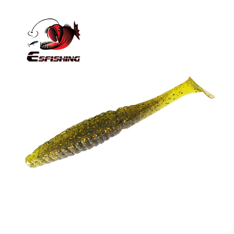 PA10 ESFISHING рыболовные приманки шатающиеся Shad 125 мм 4 шт. искусственные приманки Leurre Souple Iscas снасти воблеры для ловли карпа - Цвет: PA10