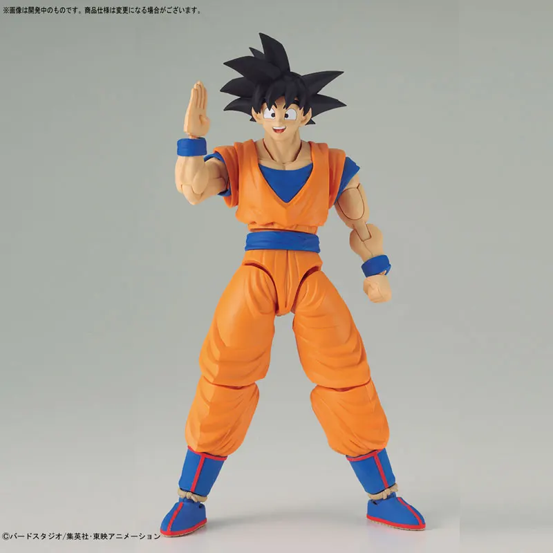 Оригинальная фигурка BANDAI Tamashii нация стандартная сборная фигурка Сон Гоку пластиковая модель от "Dragon Ball Z"