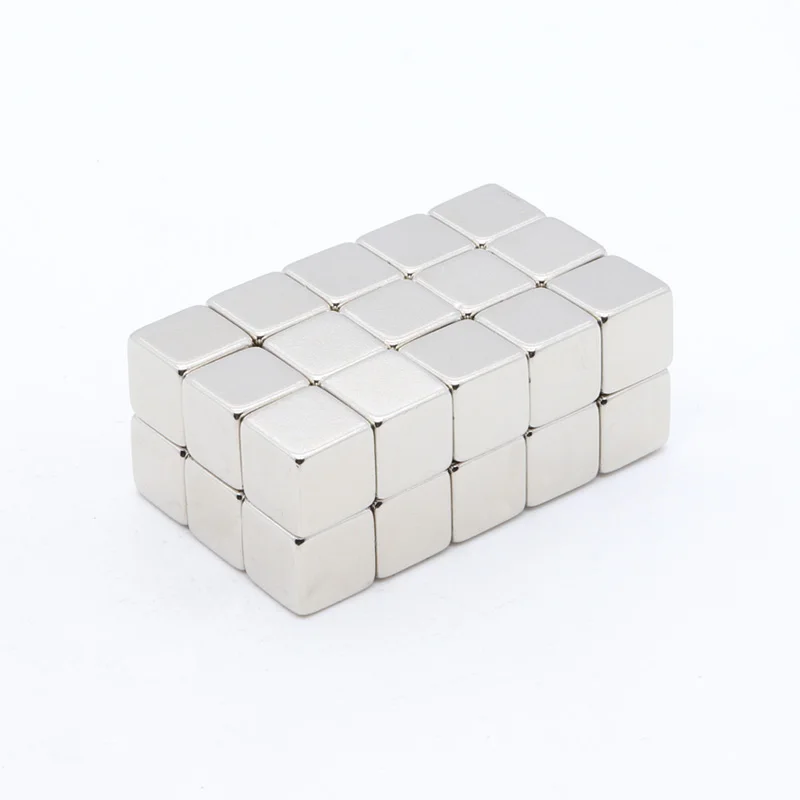 Супермощный редкоземельный постоянный магнит 10x10x10 мм N35 50 шт. небольшие блоки