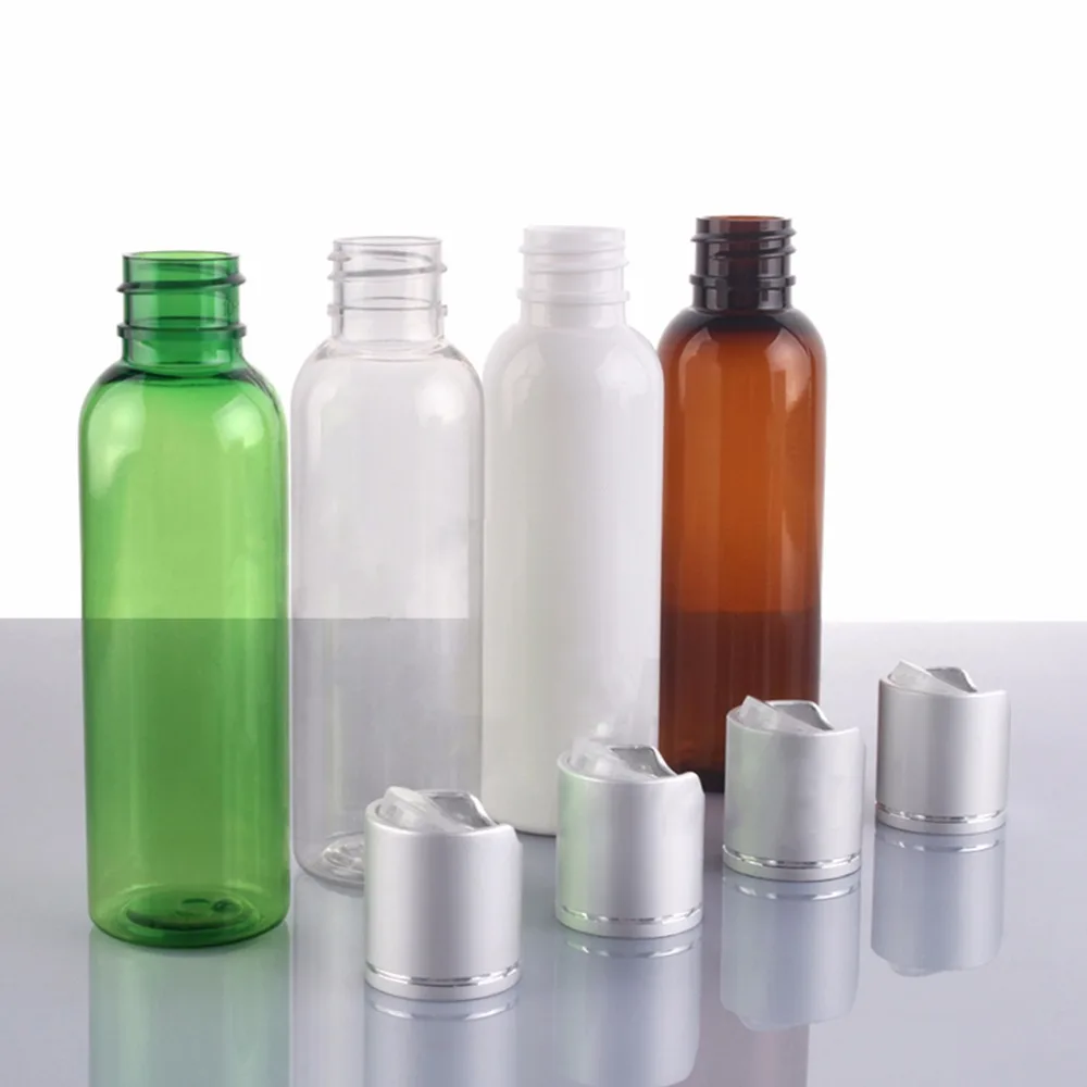 10 шт пустые пластиковые бутылки косметический контейнер диск Топ крышка