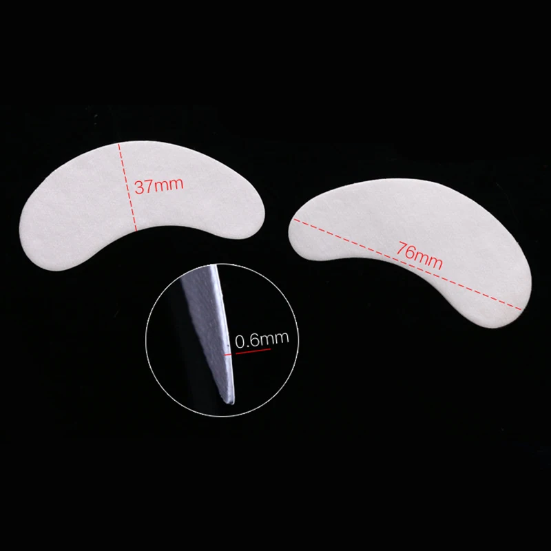 1 пара наращивание ресниц посадка накладки для глаз изоляционный коврик