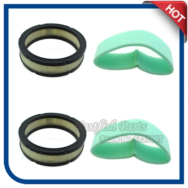 Aftermarket набор воздушных фильтров для Onan 140-1496 140-1496-01 John Deere HE140-1496 HE1401496 Toro NN10176 |