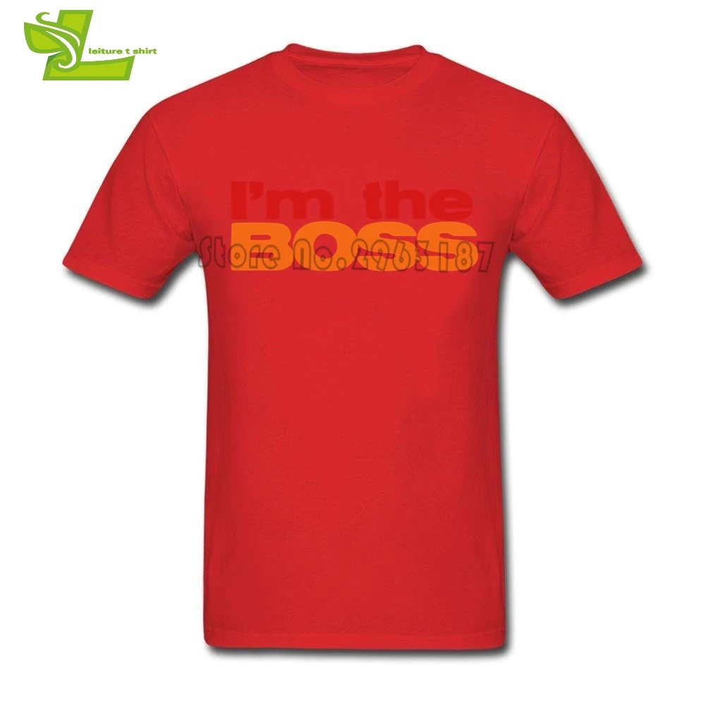 Im The Boss In Grunge футболка мужские крутые футболки с короткими рукавами Новое