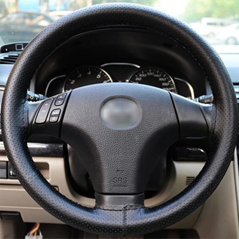 BOOMBLOCK чехлы из искусственной кожи для рулевого колеса наклейки VW Golf 4 7 5 MK4 Mazda 6 cx