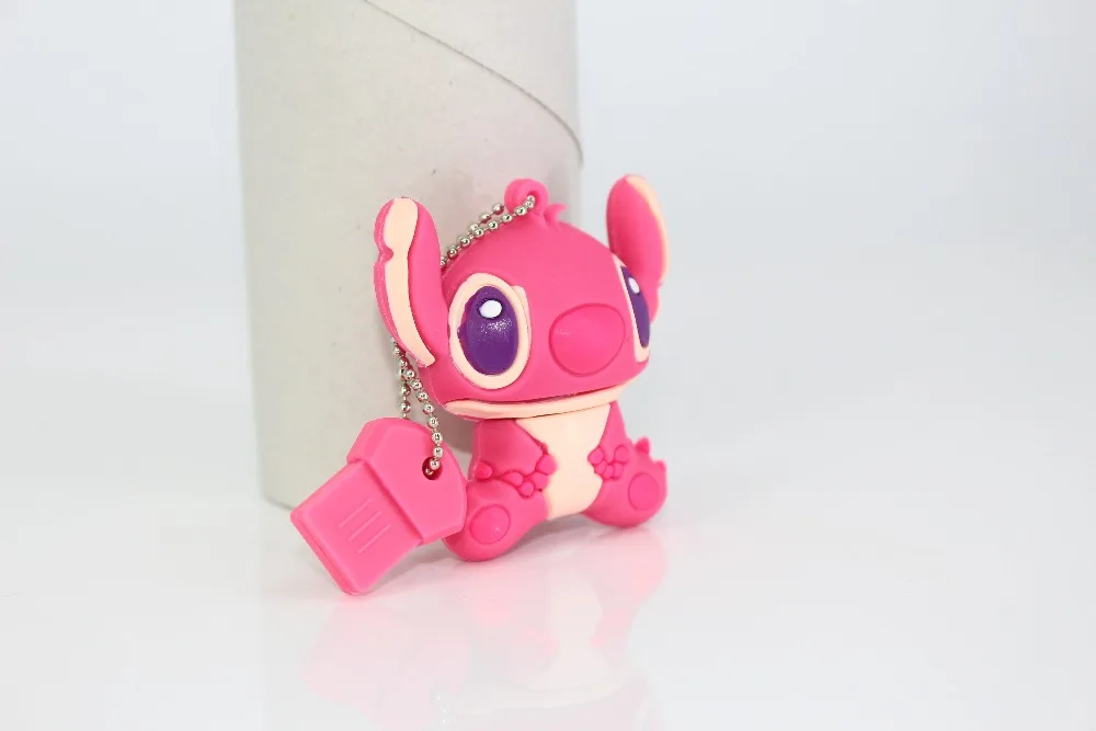 Мультяшный флеш-накопитель Dr. Memory Stitch USB Flash Drive 32 Гб 64 Гб 128 ГБ силиконовая Флешка 4 ГБ 8 ГБ 16 ГБ USB Stick диск для запоминания