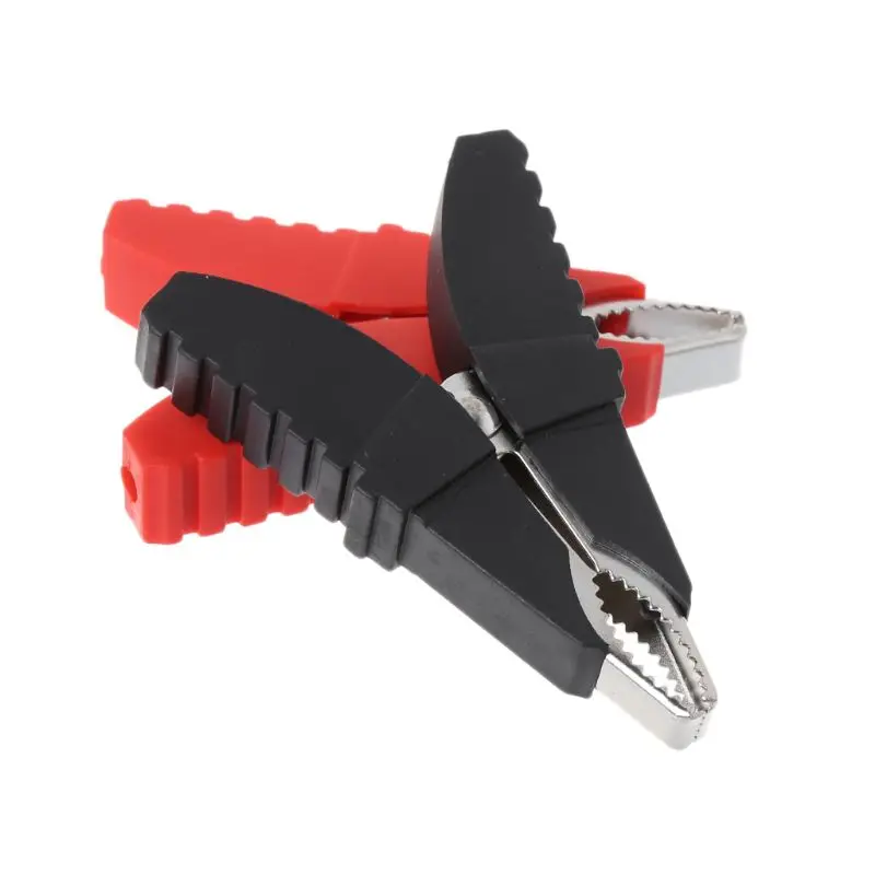2 шт. красный черный Тип бабочки изолированные зажимы типа &quotкрокодил&quot