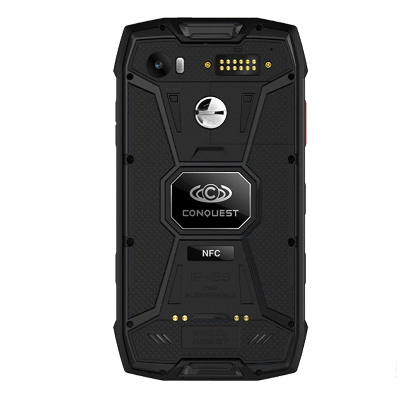 Conquest S9 Android 7,1 MTK6757 Восьмиядерный 6 ГБ+ 128 Гб Смартфон 6000 мАч IP68 Водонепроницаемый отпечаток пальца ID 5,5 дюймов NFC OTG Мобильный телефон