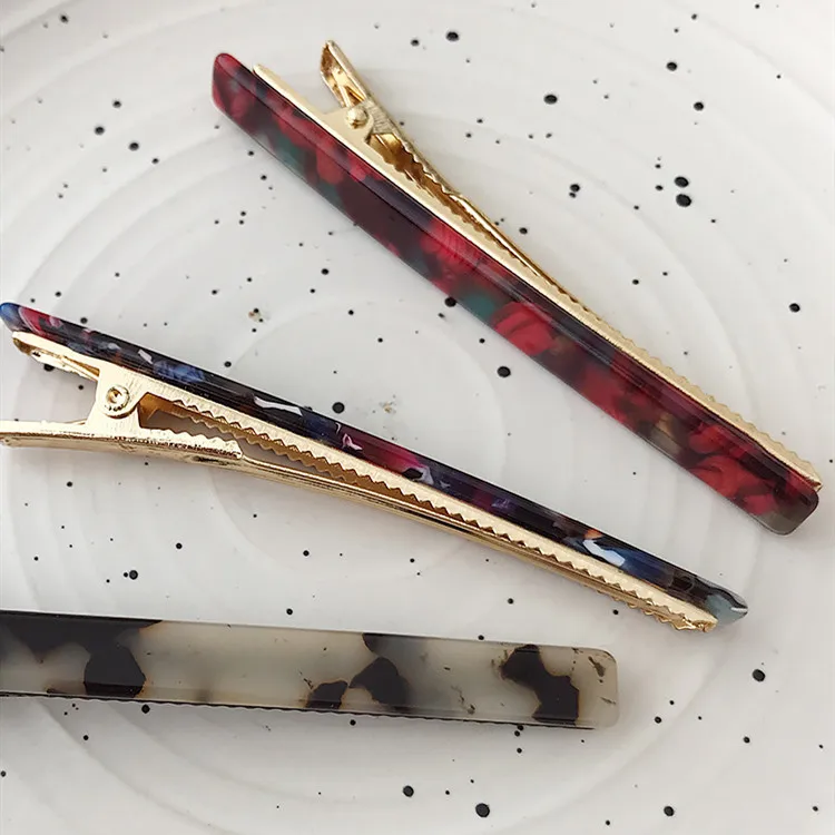 Новинка модные женские леопардовые заколки для волос с уксусной кислотой