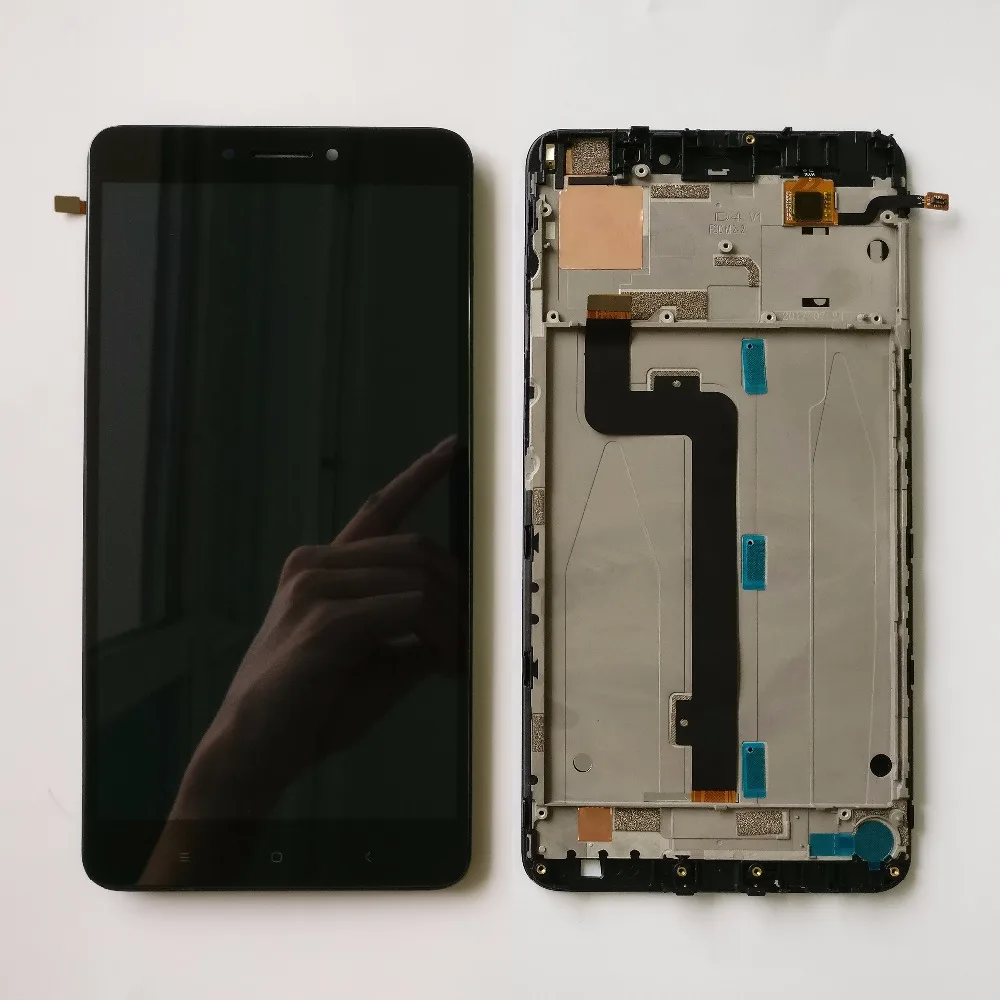 100% протестированный 6 44 дюймовый белый/черный для Xiaomi Mi Max 2 MDE40 MDT4 Полный ЖК
