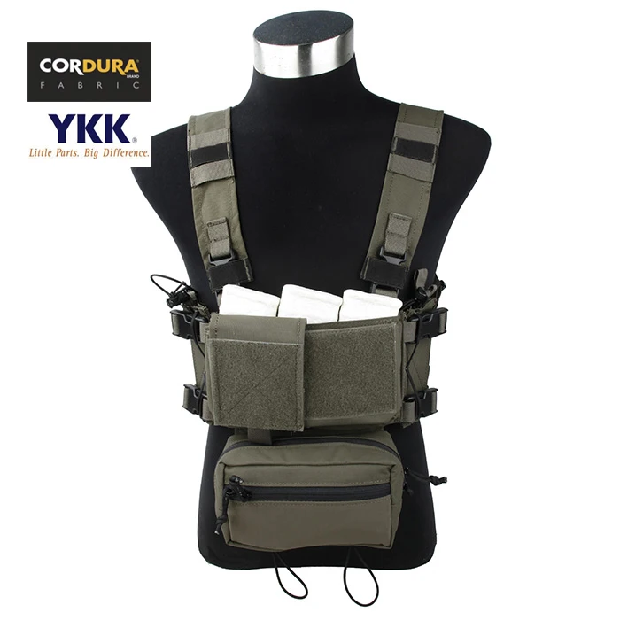 TMC Cordura Tacitcal боесветильник свет модульная микро нагрудная установка Ranger Green RG