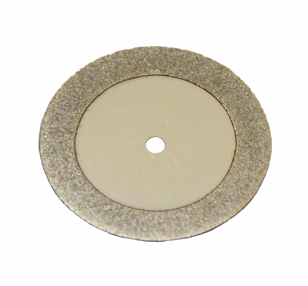 10pcs/lot Dental Lab Extra Fine Diamond Disc Thin 0.15mm Cutting Disk with Double Sided | Красота и здоровье