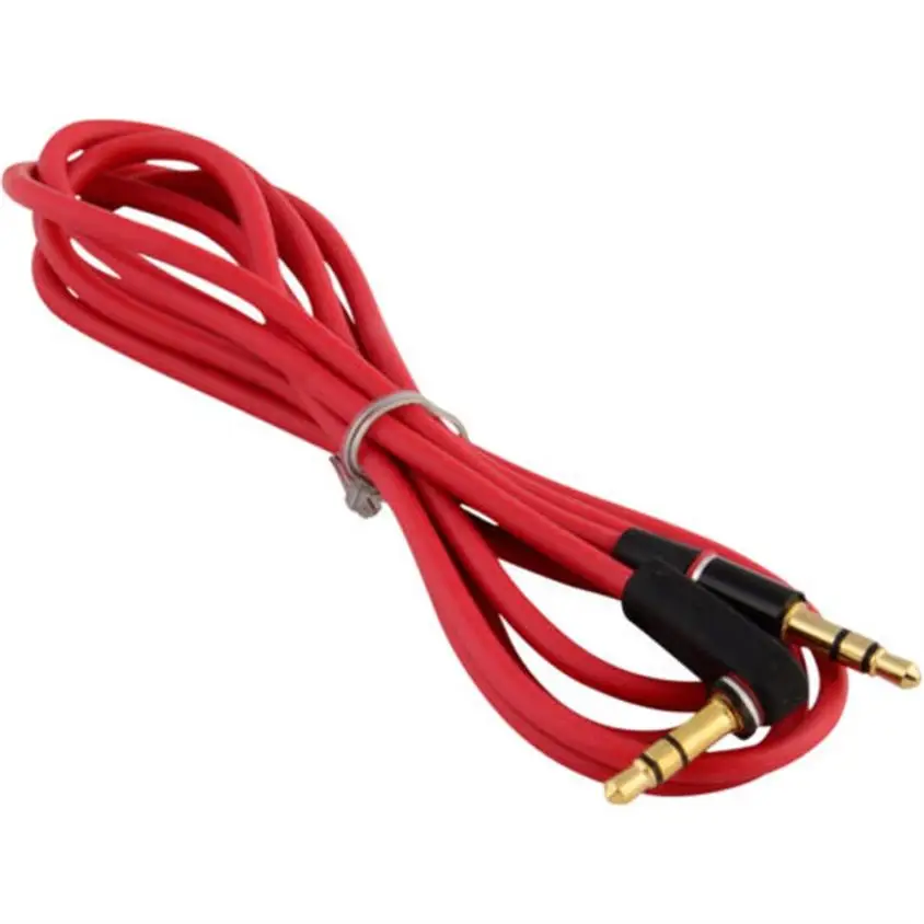 2017 3.5mm Male to M Aux Cable Cord L-Shaped Right Angle Car Audio Headphone Jack JUL31 Drop shipping |