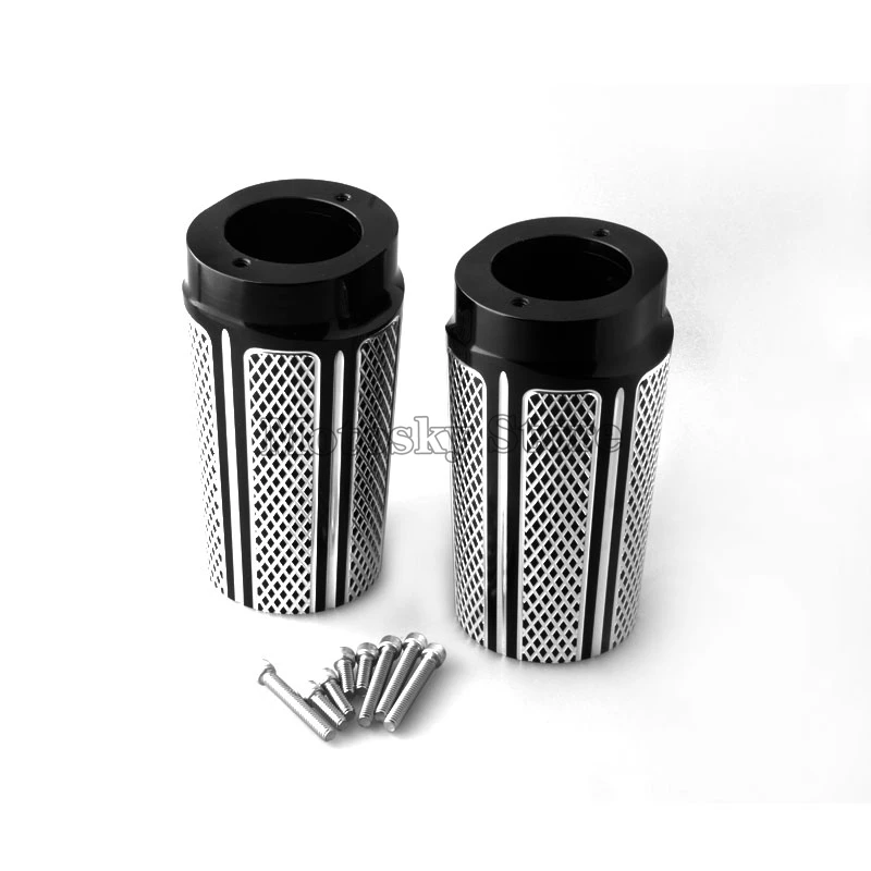 Передняя крышка багажника вилки мотоцикла для Harley Touring FLTR FLT FLHR алюминиевые