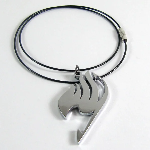 Сказочный хвост Natsu Dragneel Guild The Union Flag Sing аниме Подвеска Ожерелье|necklace with cross