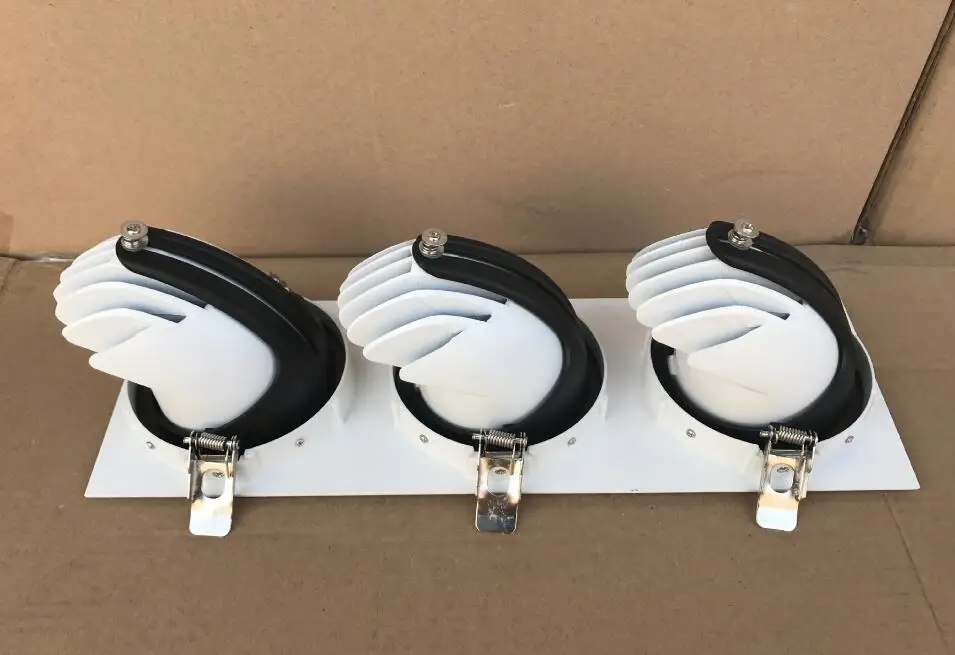 Светодиодный точечный светильник 8 шт./лот двойное вращение на 360 градусов 20 Вт 30