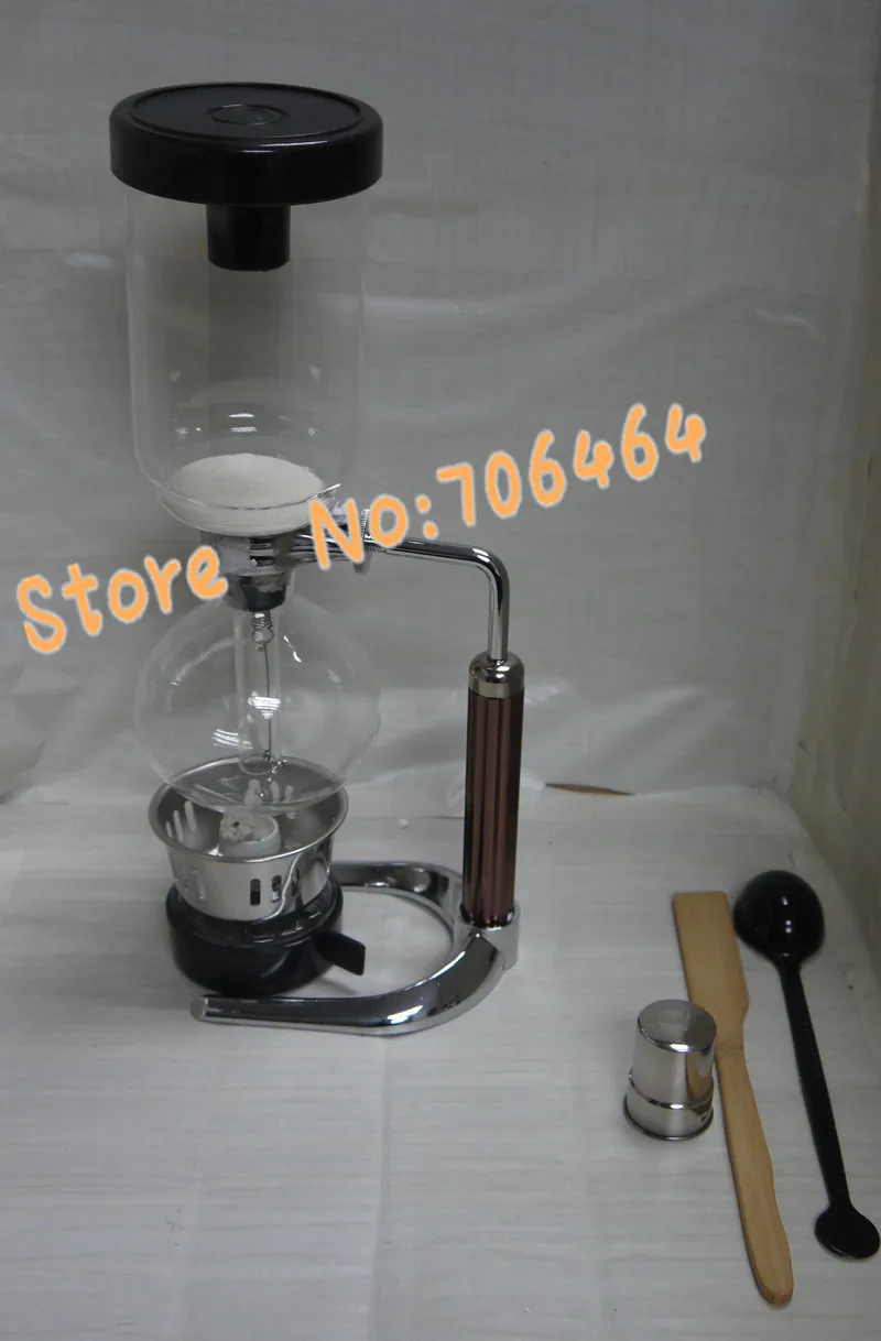 Сифон с 5 чашками Кофеварка вакуумная кофеварка сифон кофемашина идеальным
