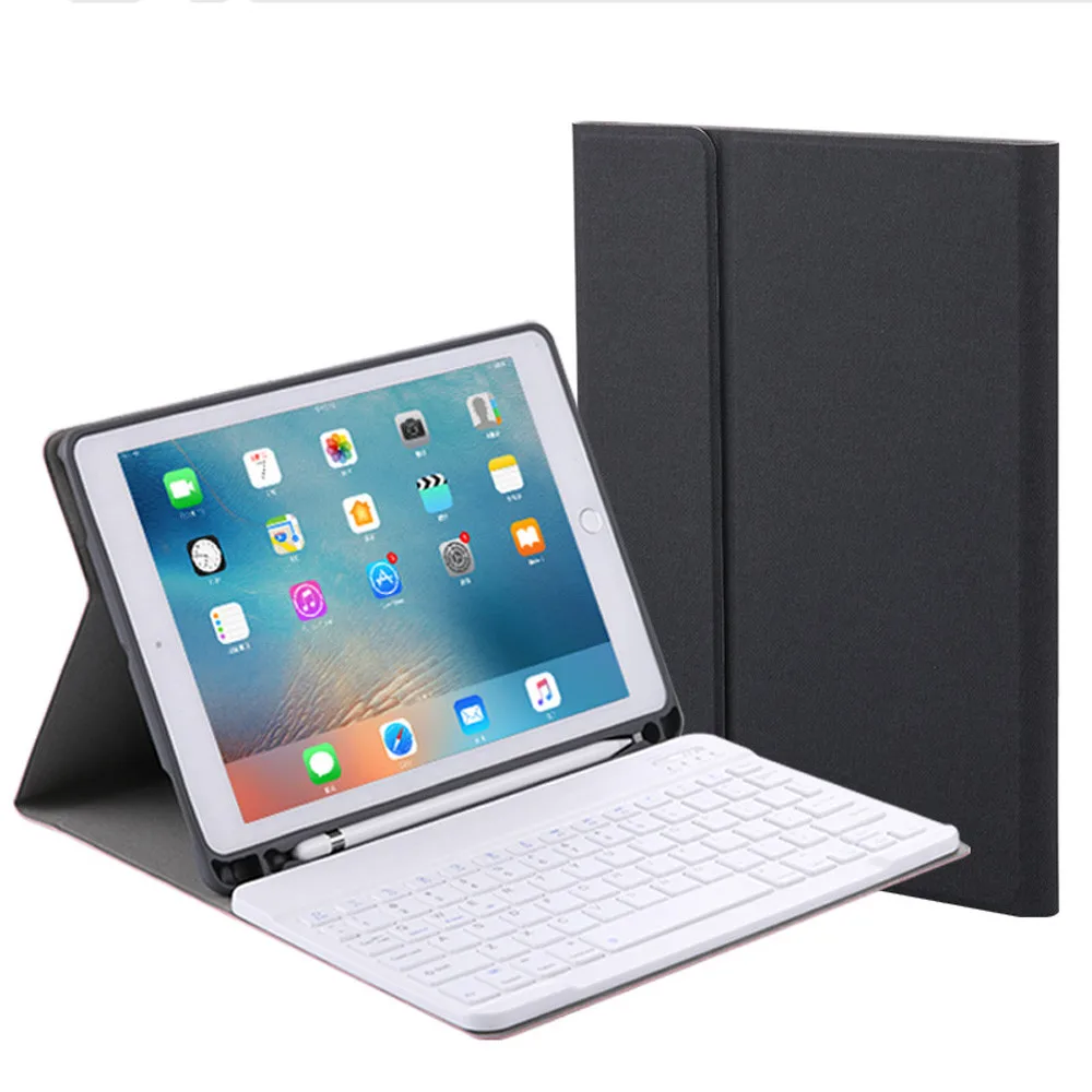 Съемный беспроводной Bluetooth клавиатура для iPad Pro 10 5 дюймов Стенд чехол умный