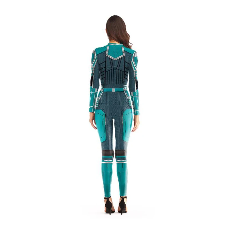 Фото Marvel heroes avengers 4 cosplay captain marvel jumpsuit tights comic book costume Женская одежда Marvel heroes avengers 4 cosplay captain marvel jumpsuit tights comic book costume Женская одежда