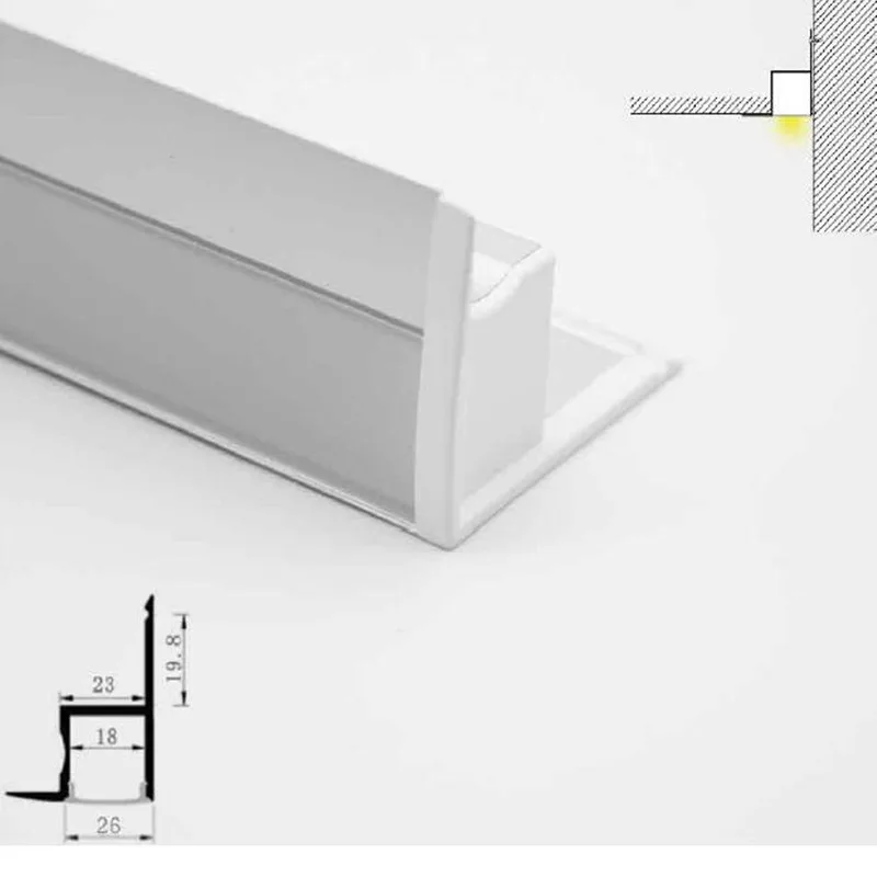 4 шт. Светодиодная лента с алюминиевым профилем 11 мм|Светодиодные панели| |