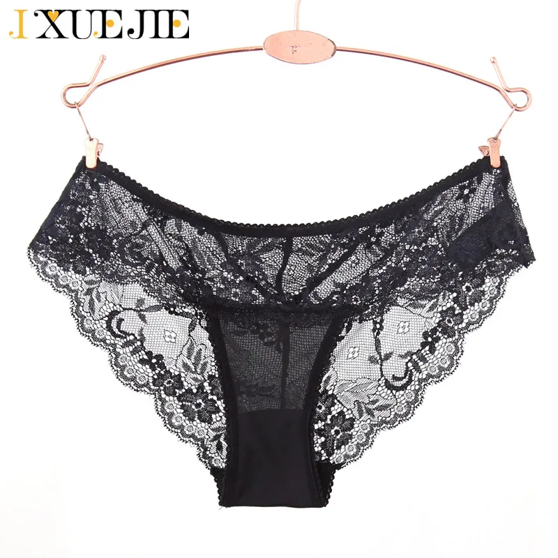Ixuejie 5 шт./лот женские кружевные прозрачные сексуальные шорты нижнее белье