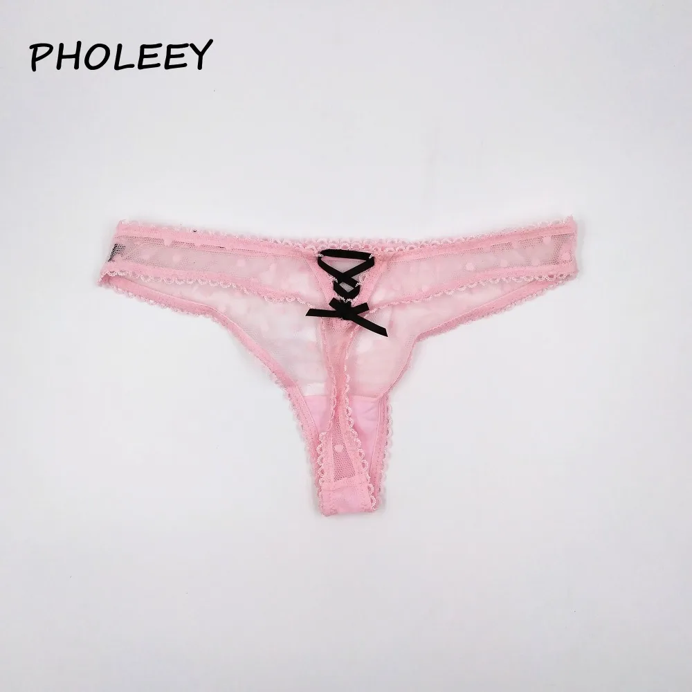 Женское нижнее белье pholeey дышащие кружевные стринги P17240 | Женская одежда