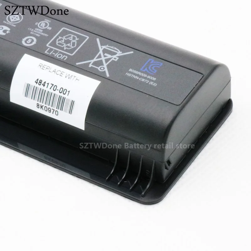 SZTWDone ноутбук Батарея для HP DV4 DV5 DV6 G50 G60 G61 G70 G71 CQ40 CQ41 CQ45 CQ50 CQ60 CQ61 CQ70 CQ71 HSTNN IB72 UB72|battery for
