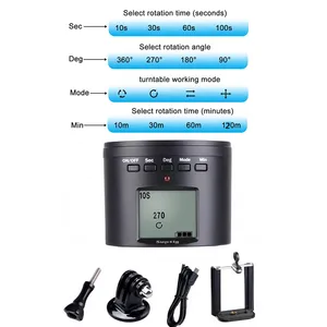 Стабилизатор Suptig с возможностью поворота на 360 градусов + адаптер для штатива для Gopro Hero2018 hero6 5 4 3 xiaomiYI SJ EKEN