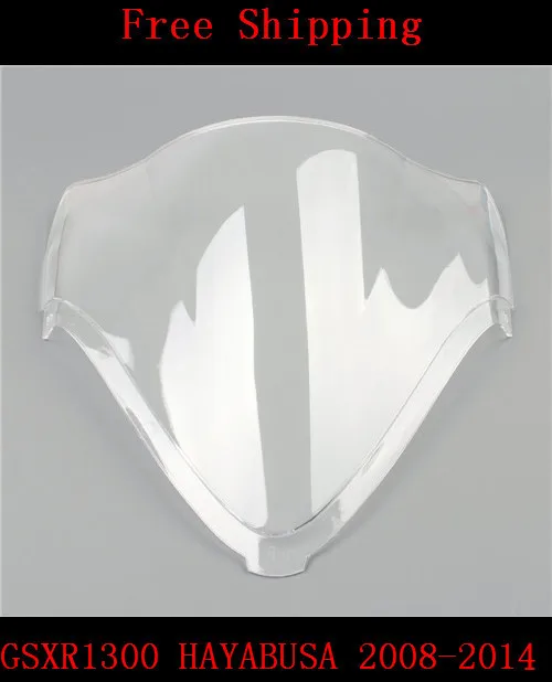 Ветровое стекло для SUZUKI GSXR1300 HAYABUSA 2008 2014 08 14 GSXR 13000R 1300R 1300|windshield windscreen|bubble windshielddouble