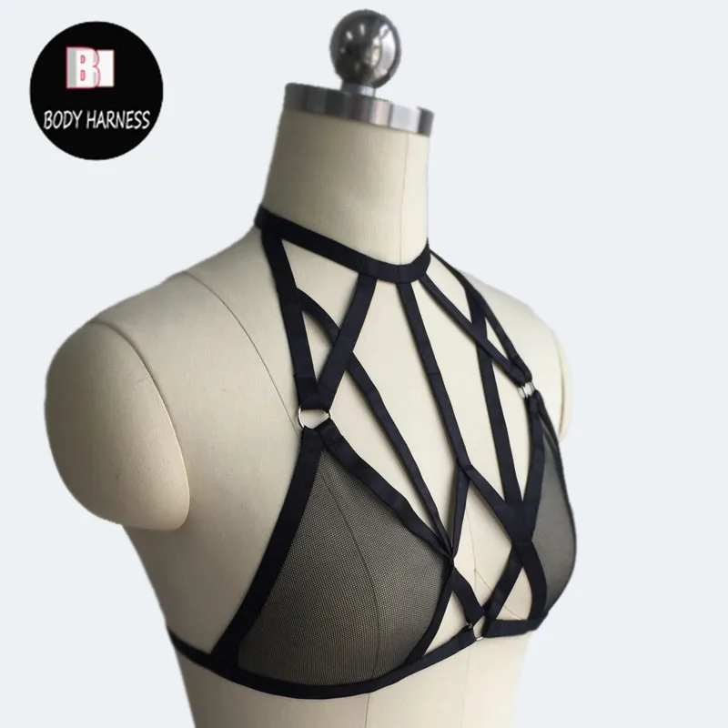 Черный Шифоновый женский топ на бретельках обтягивающее сексуальное нижнее