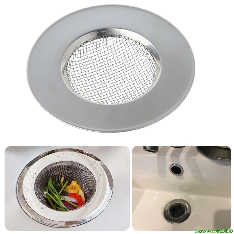 

Mesh Kitchen Stainless Steel Sink Strainer Disposer Plug Drain Stopper Filter