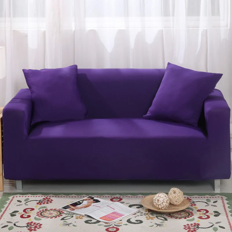 R RZCortinas Slipcovers эластичные чехлы для диванов все включено чехол для дивана, диванов, диванов, полотенец, Одноместный, два, три, четырехместный - Цвет: R