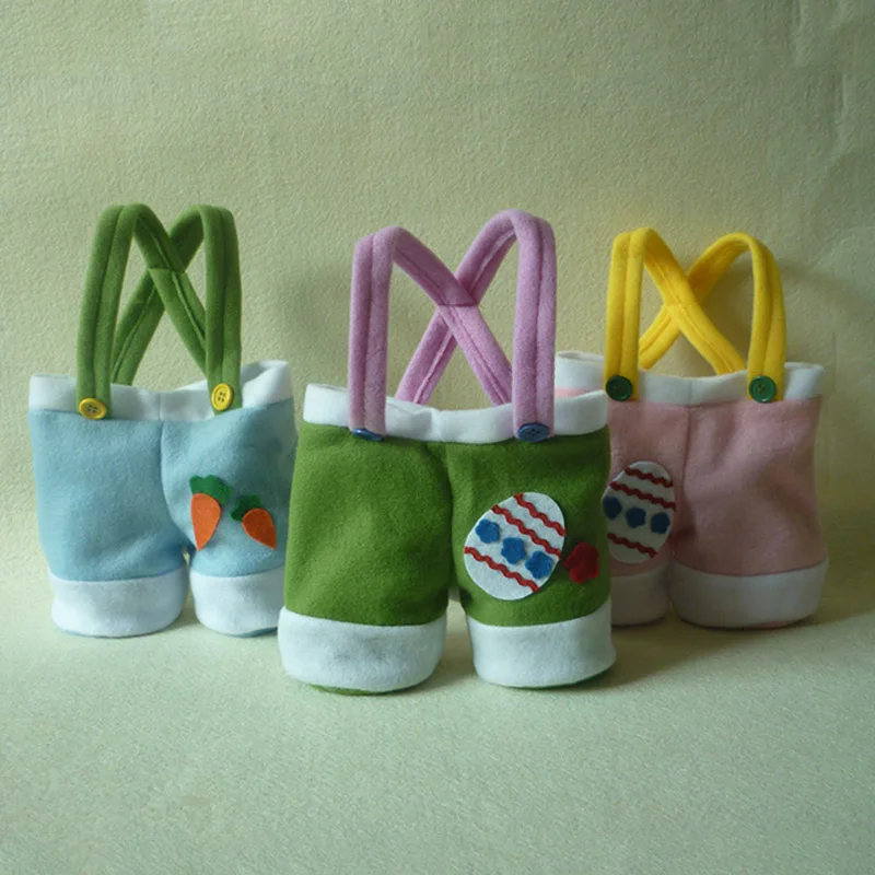 3 шт. высокое качество милые пасхальные штаны в форме кролика конфетная сумка