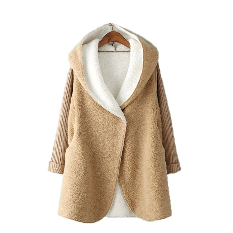 Женский Повседневный свитер кардиган свободного покроя с глубокой пряжкой