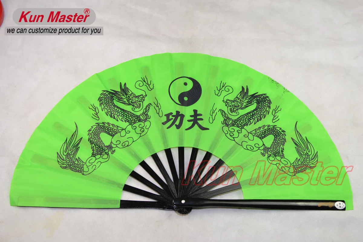 Бамбуковое искусство боевых искусств тренировочный веер для представлений Wu Shu