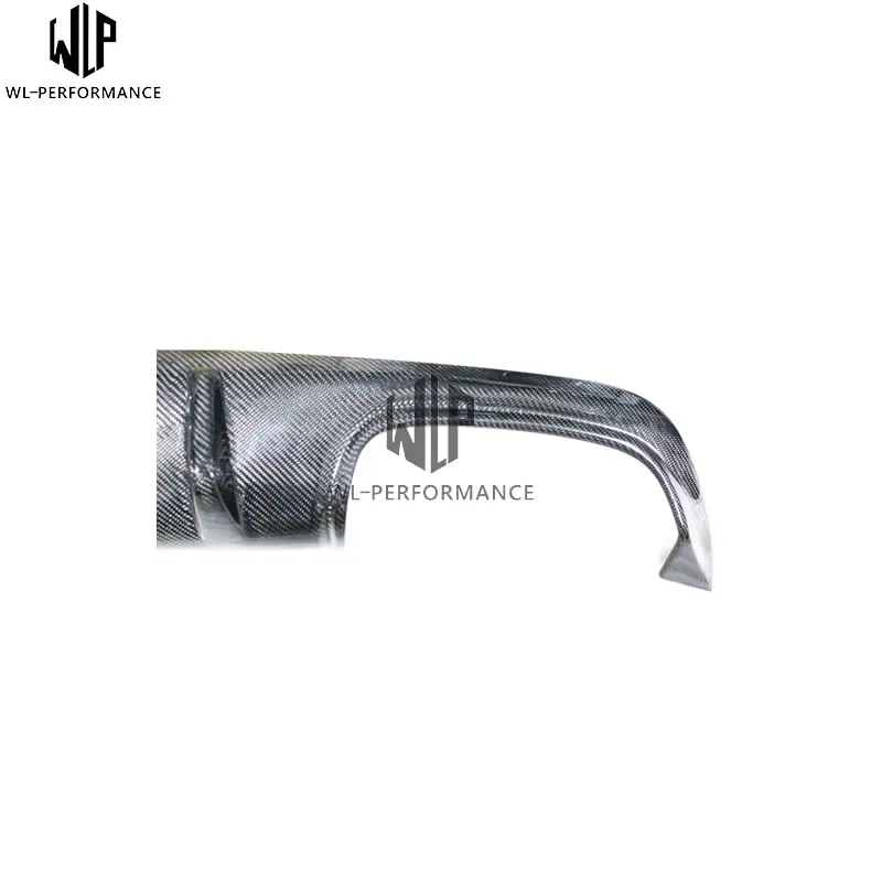 SLK carbon fiber rear bumper Lip rear diffuse spoiler tail lip car body kit for Mercedes Benz SLK R172 12-UP Car styling use