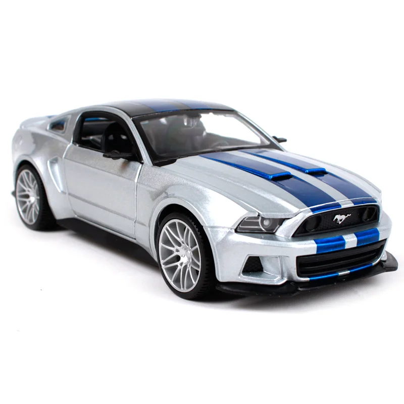 Maisto 1:24 Need For Speed 2014 Ford Mustang GT 5 0 литая модель гоночного автомобиля новая игрушка в