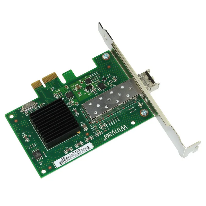 Гигабитная волоконная Ethernet карта BCM5715S PCIe X1 многорежимный 1G 850nm LC оптический