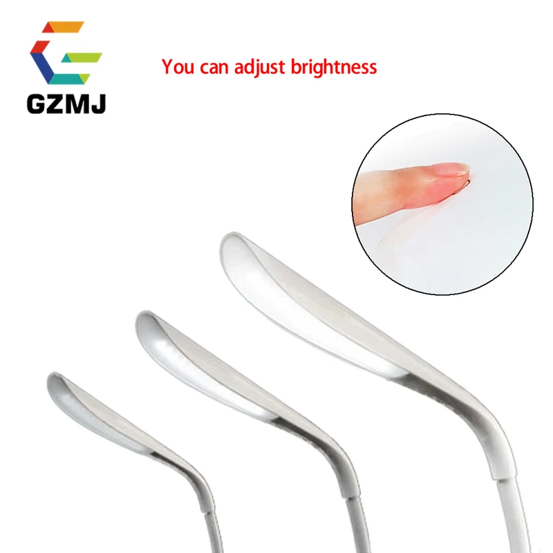 Светодиодная настольная лампа GZMJ с регулируемой яркостью складной светильник