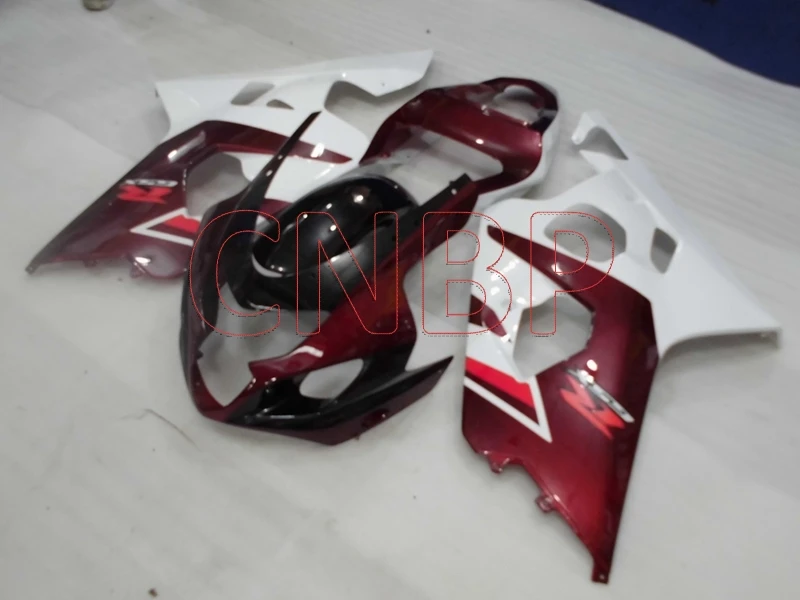 Abs Fairing GSXR600 2004 - 2005 K4 Pearl Red White GSX-R600 04 Motorcycle GSXR750 no paint | Автомобили и мотоциклы