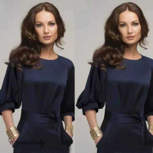 Женское деловое облегающее платье-карандаш для офиса Повседневные Вечерние