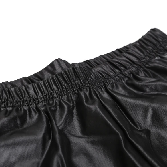 Женские брюки 2017 женские модные кружевные лоскутные из искусственной кожи