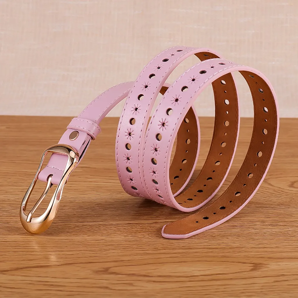 Женские ремни из искусственной кожи яркие цвета тонкие обтягивающие новинка