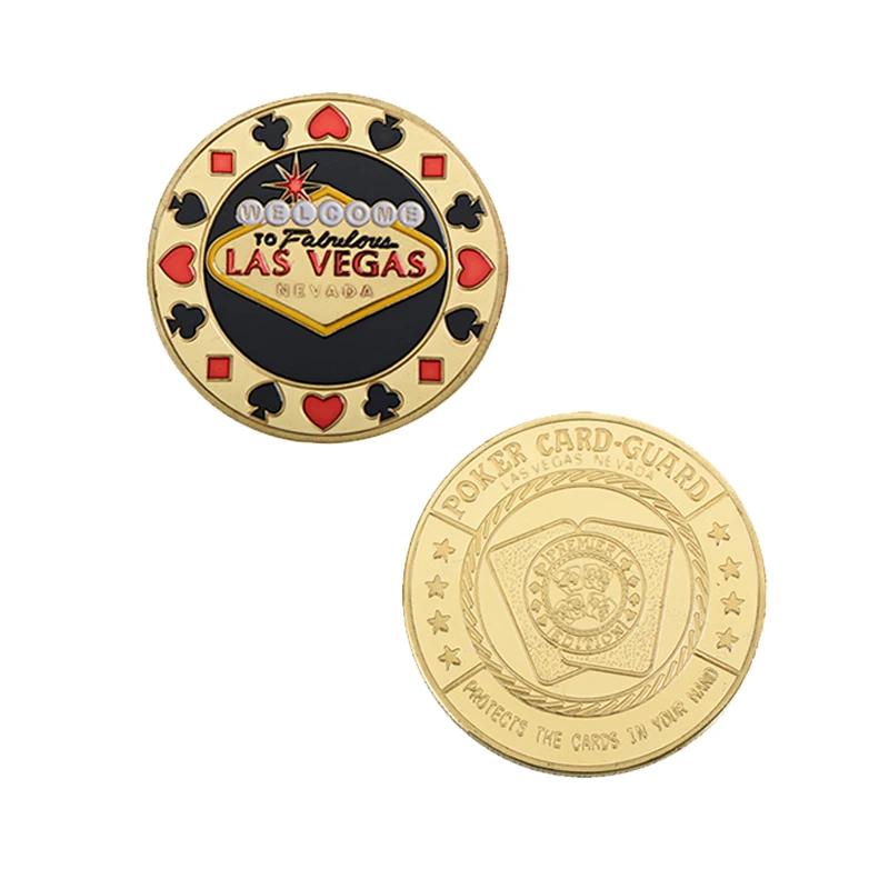 coin 4 WR казино Las Vegas Poker Chips золотые коллекционные монеты с монетницей наградная монета сувениры Оригинальные подарки дропшиппинг - Цвет: coin 4